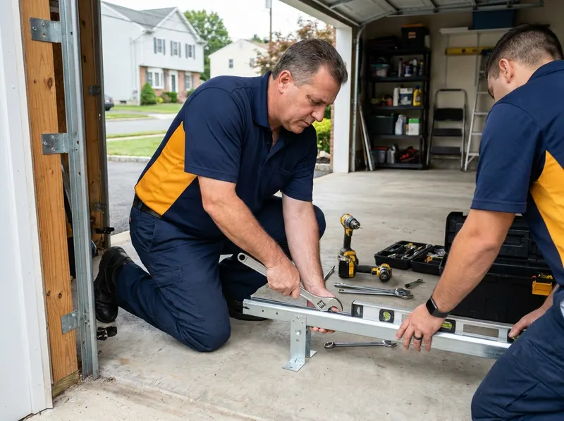 Track Repair and Bracket Reset in Little Ferry, NJ